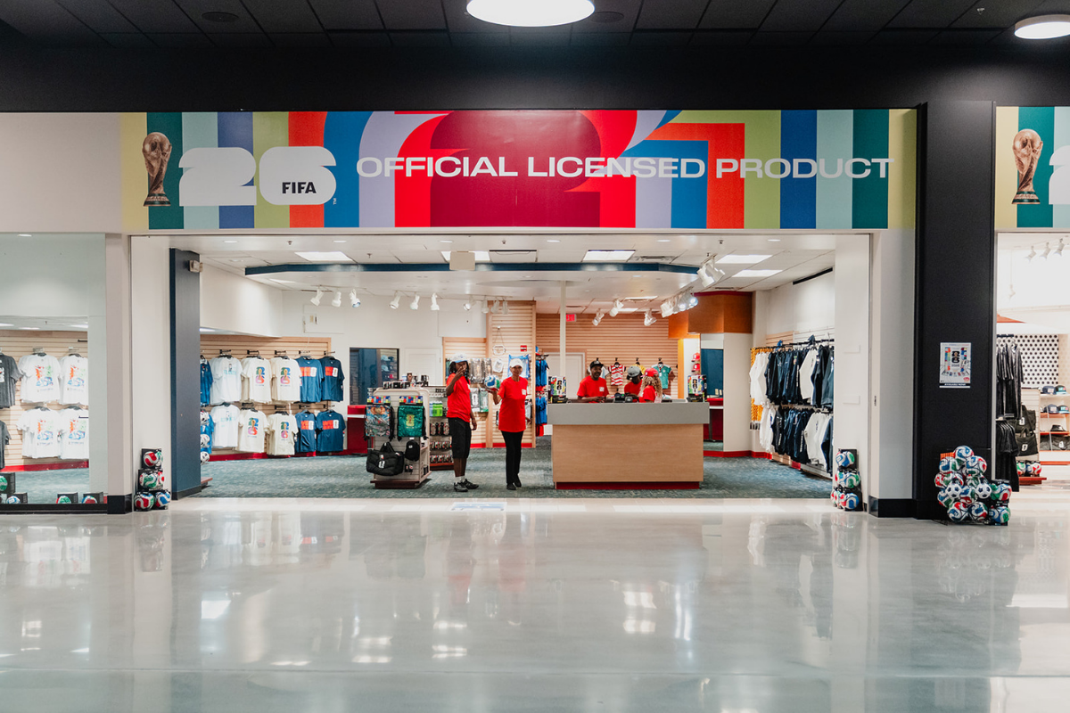 Official FIFA merchandise store inside The Center