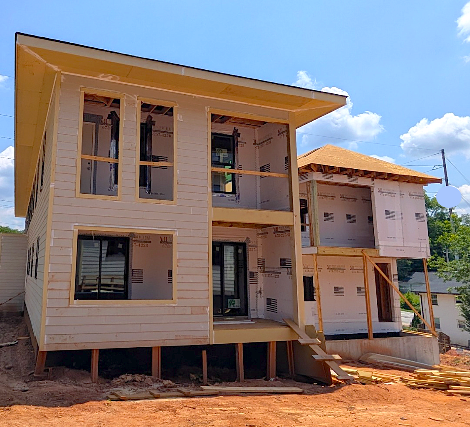 Brawley Commons Duplex Under Construction Live Shot