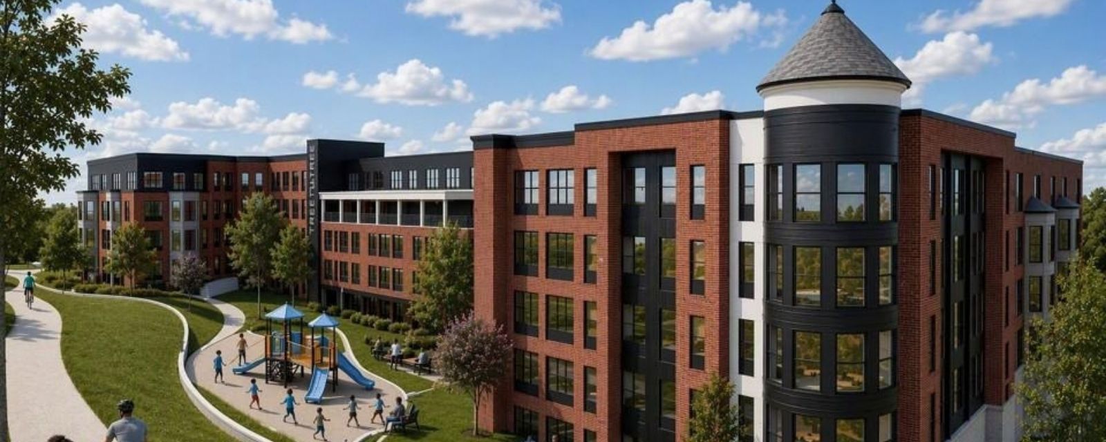 Trestletree Village Apartments Rendering