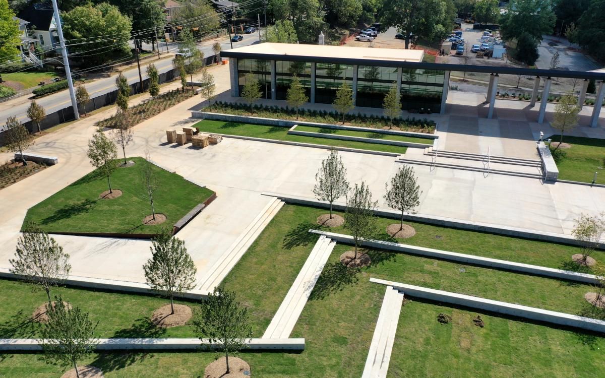 Grant Park Gateway Aerial View