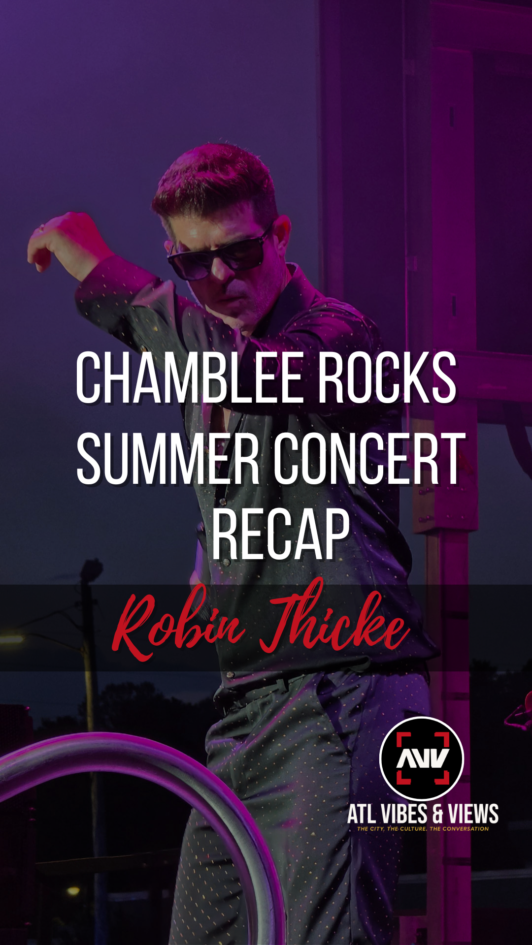 Robin Thicke Played Chamblee for Free and the Whole City Showed Up
