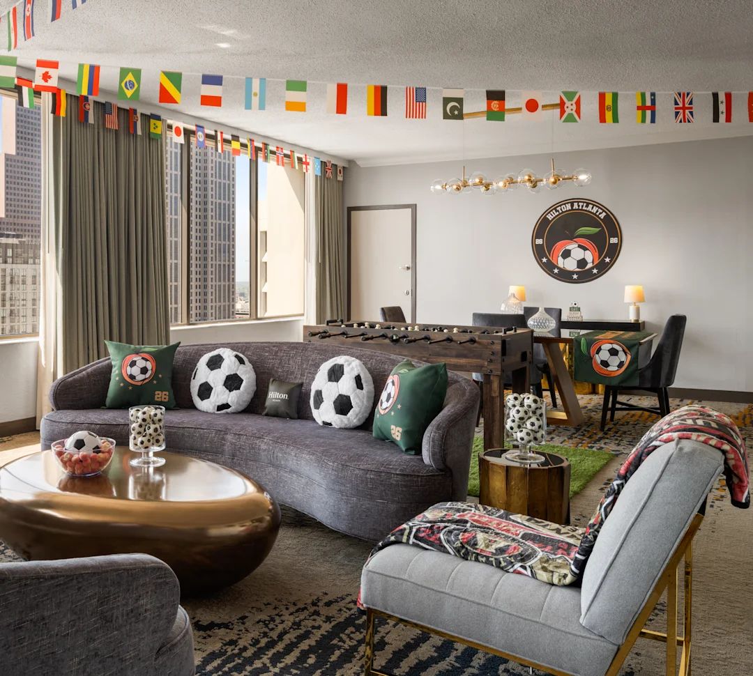 Hilton Atlanta Goes All-In on Soccer This Summer