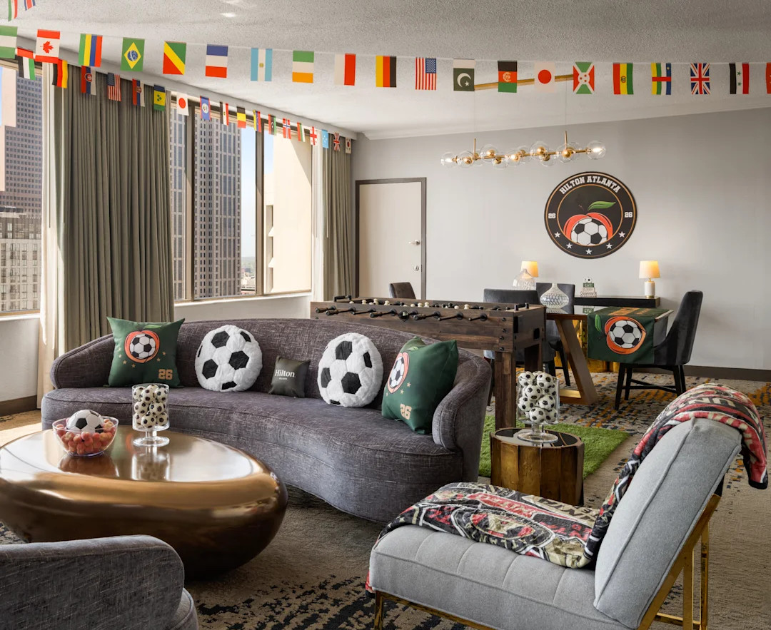 Hilton Atlanta Goes All-In on Soccer This Summer