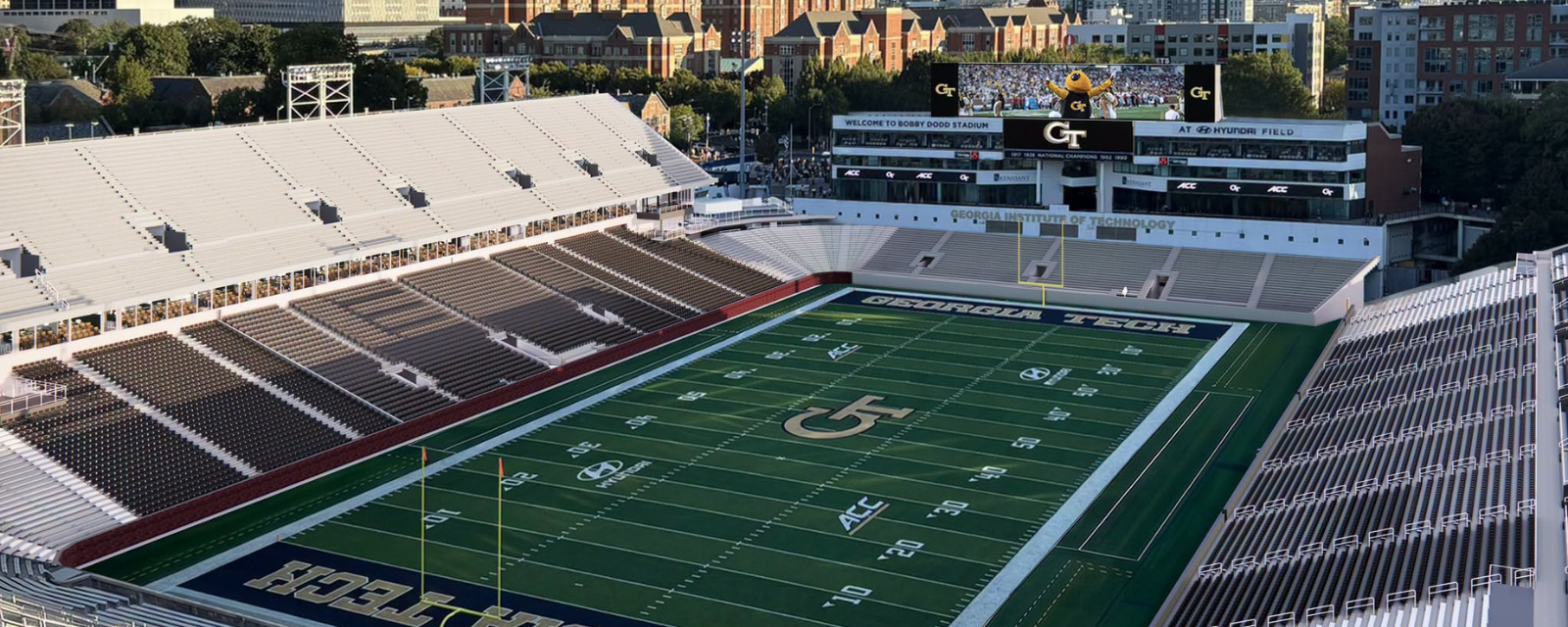 Bobby Dodd Stadium Gets $70M Renovation, Keeps 50K Seats