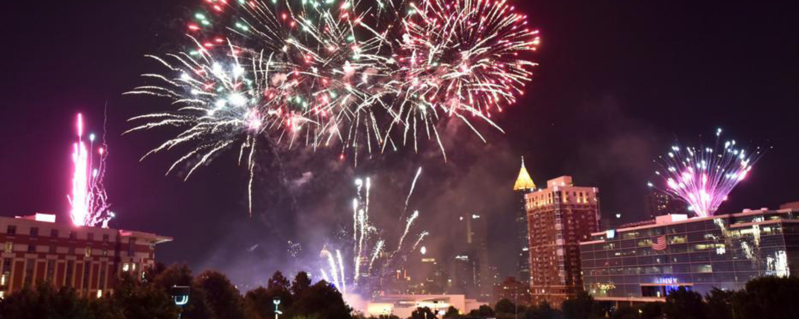 Lenox Square Fireworks