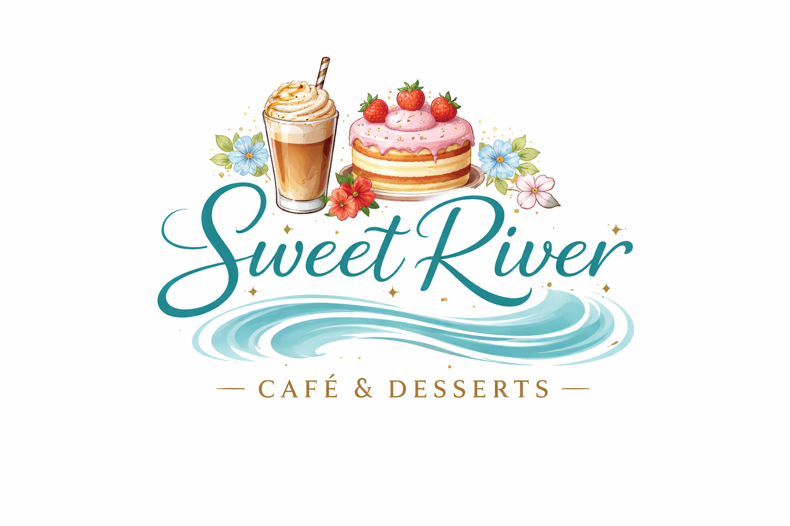 Sweet River Café & Desserts logo