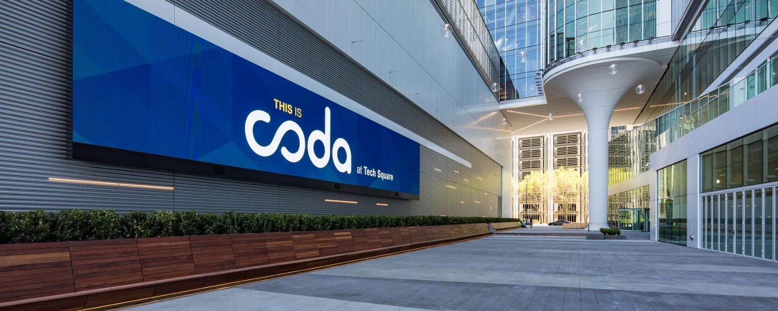 Outside of the CODA Building