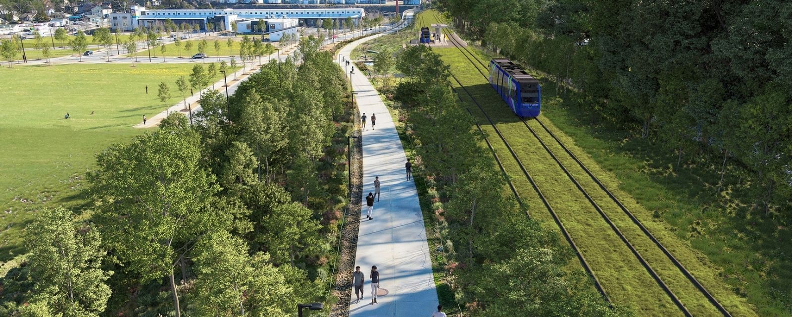 Pittsburgh Yards Beltline Light Rail
