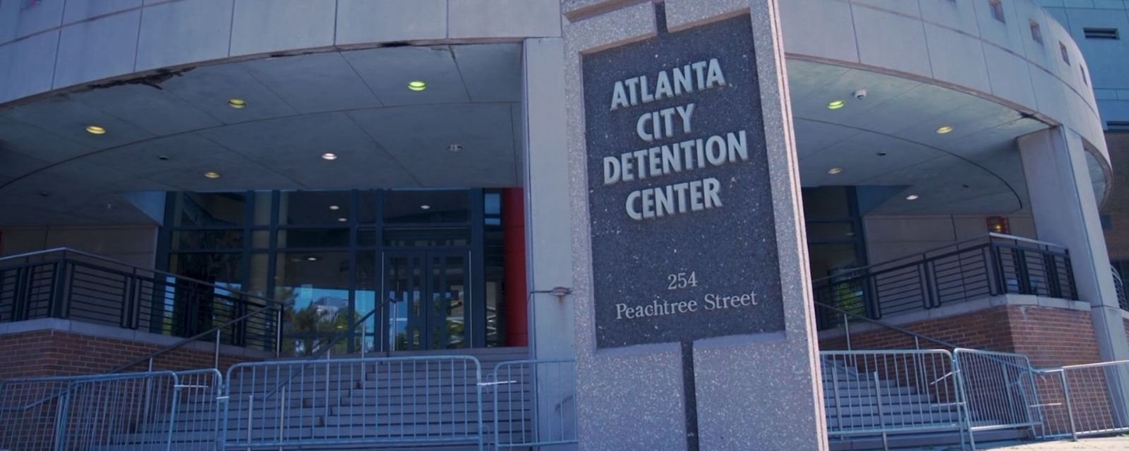 Atlanta City Dentention Center - Front Entrance