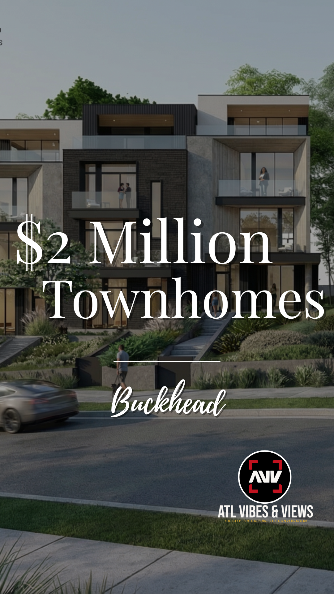 $2 Million Townhomes Just Broke Ground in Buckhead
