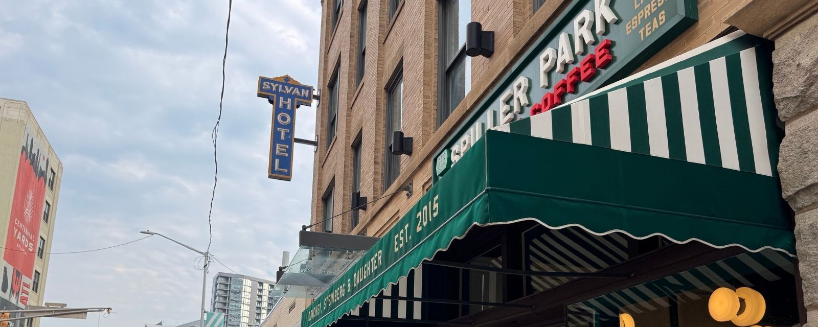 Spiller Park Coffee Exterior