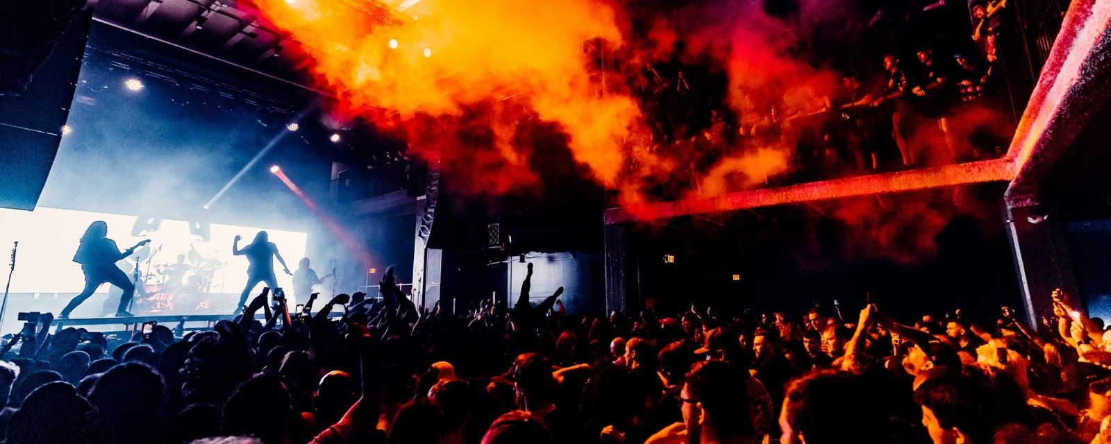 The Masquerade Concert Hall having a rock concert
