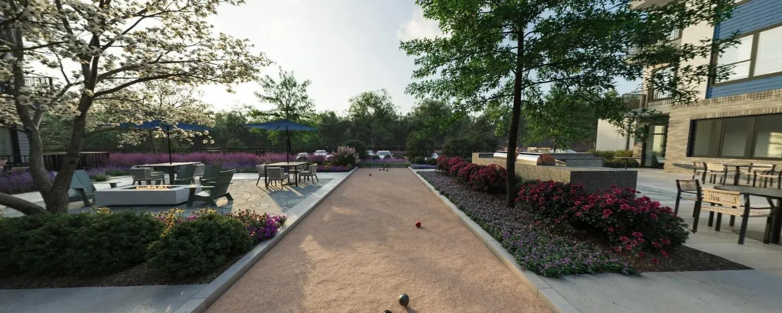 Vela Park Courtyard Outside